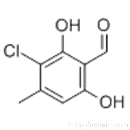 Benzaldéhyde, 3-chloro-2,6-dihydroxy-4-méthyle CAS 57074-21-2